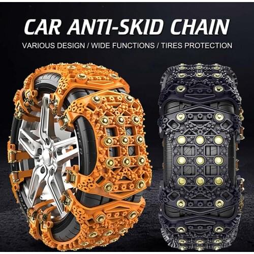 Universal Steel 55x62x7cm Truck Car Wheels Tire Snow Ice Chains Winter Anti-skid Emergency Vehicles SUV Wheel Chain Road Safe