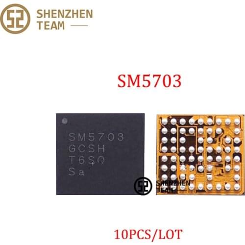 SZteam 10Pcs/Lot SM5703 For USB Charging IC Charger Samsung A8 A8000 J610F J500H J700F J700H J200F J250F J500F J3300 IC de Carga