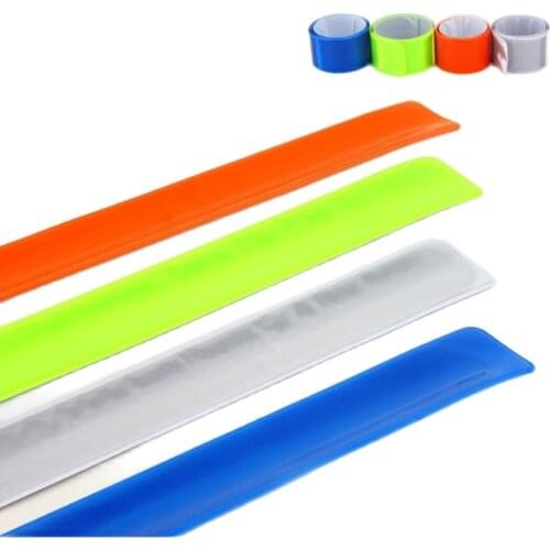 1pc 40cm Reflective Tape Sticker Warning Tape for Bike Safety Bicycle Tie Leg Strap Pants Fluorescent Tape