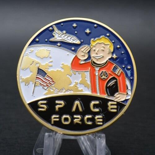 2021 New USA Gold Silver Space Force Commemorative Coins
