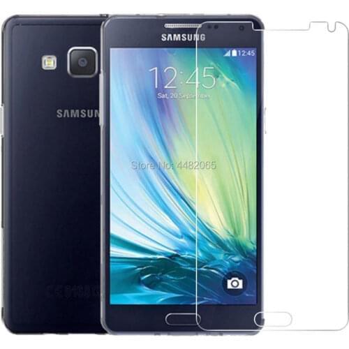2pcs 0.26mm 9H Safety Tempered Glass For Samsung GALAXY A5 (2015) A500 A5000 A500F Screen Protector Toughened protective film