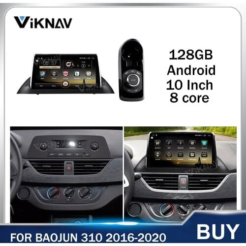 Android Car GPS Navigation Touch Screen Head Unit for Baojun 310 2016 2017 2018 2019 2020 Car multimedia player stereo