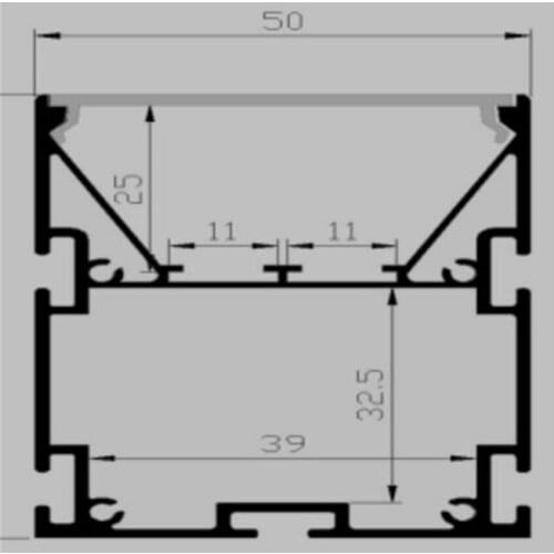 Free Shipping 1.2m/pcs Big size high quality led light fixture with milky cover,end caps,screws ,suspended cable ,connectors