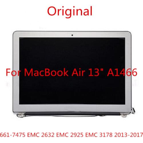 For MacBook Air 13.3" A1369 A1466 Replacement Complete LCD LED screen display 661-7475 EMC 2632 EMC 2925 3178 2013-2017 MD76