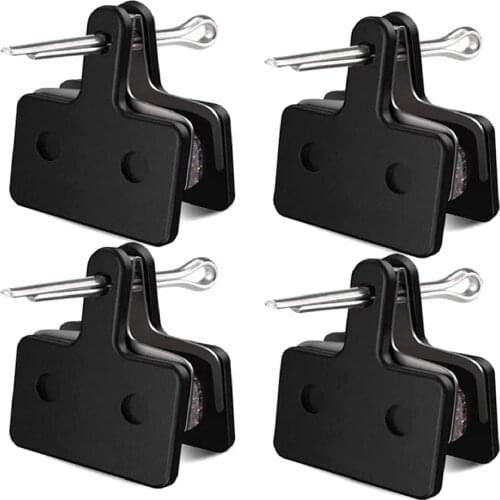 4pcs Disc Brake Pads Hydraulic Bicycle Easily Installation 4 Pairs Semi-Metallic Personal Bicycle Parts for BR-M375 M445 M446