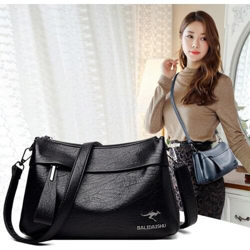 New 2021 Vintage Crossbody sheepskin Leather Cell Phone Shoulder Bag Messenger Bags Fashion Daily Use For Women Wallet HandBags