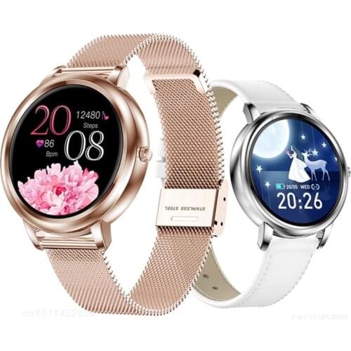 New MK20 Womens Wristwatch Smart Watch Multi Function Waterproof Background Sports Smart Watch
