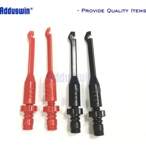 New Piercing Test Clip with 4mm Banana seat Heavy-Duty Insulation Piercing Probe Automotive test Clip with back probe
