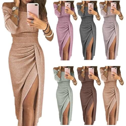 Autumn Office Outfit Uniform Designs Women Dress Sexy Evening Long Dinner Dresses Ladies Mantelpakje Vrouwen Skirt Suit Brazer