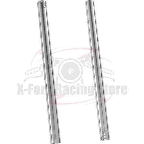 Front Fork Tubes Pair Inner Shock Pipes For Kawasaki ZX400 ZZR400 1990-1992 1991 41x605mm 44013-1323