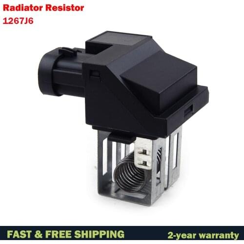 Blower Motor Resistor For Citroen C2, C3, C4, C5, DS3, For Peugeot 1007, 207, 208, 301, 2008, 407, 508 1267J6 1267J4 9662872380