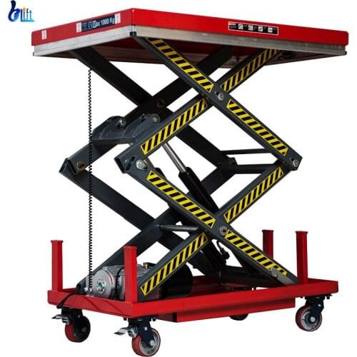 Sizzor Lift And Carry Push Around Scissor Lift High Lift Jack