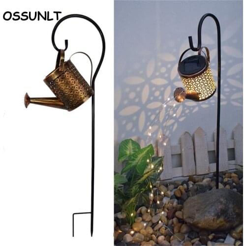 Solar Led Light Shower Garden Art Lights Decoration Outdoor Gardening Lawn Lamp Garden DIY Decor Watering Led Lighting luz solar