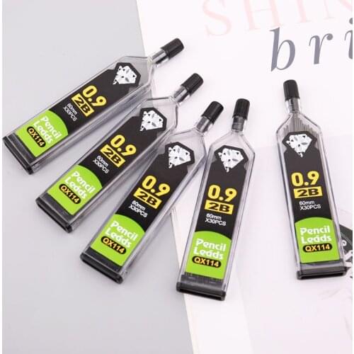 5pcs Automatic Pencil Lead Student Writing Art Sketch Color Rod For Automatic Pencil Refueling Spare Parts 0.3/0.5/0.7/0.9m