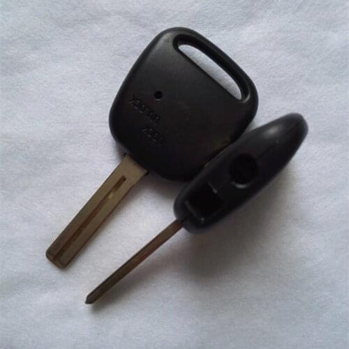 DAKATU Replacement 2 Buttons Holes on side of Cover Remote Case Fob Car Key Blank Toy48 Short Blade For Toyota
