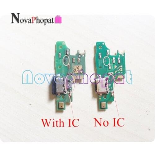 Novaphopat For Huawei Nova Charger Port USB Charging Dock Connector Flex Cable Microphone Mic Plug Board + Tracking