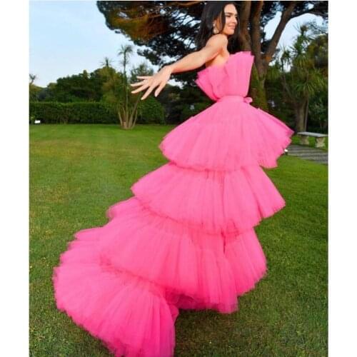 Pageant Dresses Long 2019 Off Shoulder Evening Gowns Floor Length Women Formal Prom Evening Gown Removable Skirt Bow Puffy