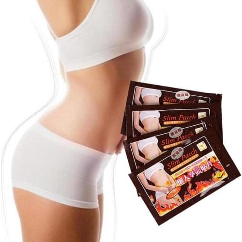 10pcs Slimming Patch Navel Slim Stickers Weight Loss Burning Fat Efficacy Chinese Herbal Medical Plaster