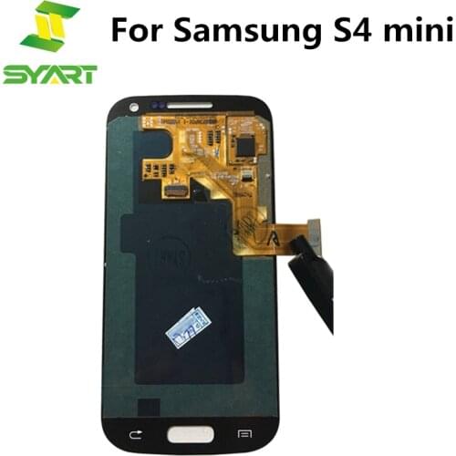 100% Tested AMOLED No Dead Pixel LCD Display Touch Screen Digitizer Assembly For Samsung Galaxy S4 mini i9195 i9190 i9192