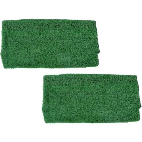 2x Artificial Grass Turf Fake Grass Mat Pet Dog Area Turf 1x2m(3.28x6.56ft)
