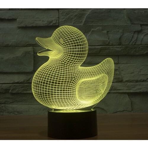 3d Stereo Night Table Lamp For Bedroom Individuality Led Decorative 3D Desk Lamp Christmas Gift Childrens Toys