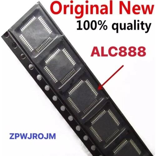 5pcs 100% New ALC888 QFP-48 Chipset