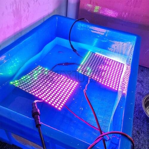 5V ws2812b Matrix 16x16 waterproof Display;Can bend,Digital Individually address led Panel gyverlamp