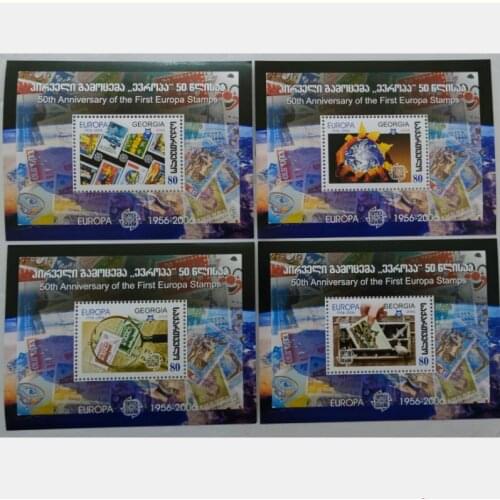 50th anniversary of European stamps 1956-2016， Miniature Sheet Post Stamps Postage Collection