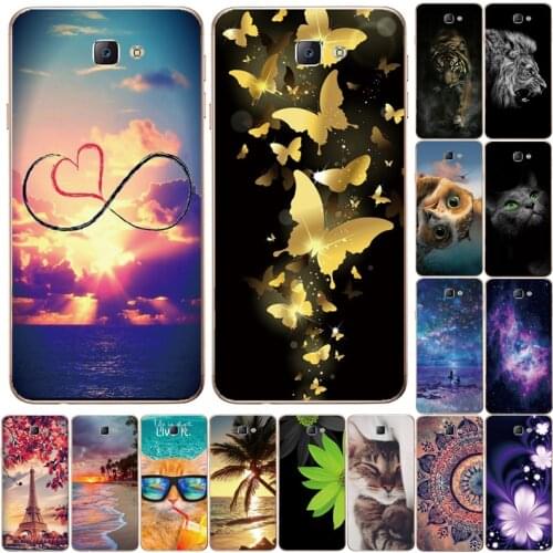 Silicone phone Case For Samsung Galaxy J7 Prime SM G6100 G610F G610M Cover FOR Samsung J7 Prime On7 2016 Phone shell new