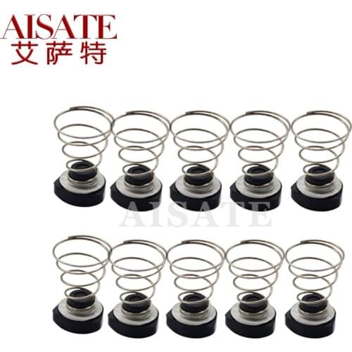 10x Air Pump Damping Plug Rubber Valve with Spring for Q7 A6 Touareg W211 W220 E65 E66 A6 C5 C6 C7 A8 Phaeton LR2 XJ6 2203200104