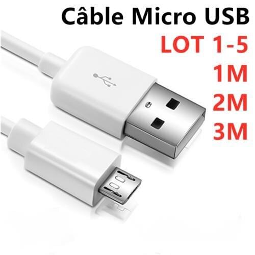 For Micro USB Chargeur et câble de données Pour Téléphone Portable, Mobile, Tablette