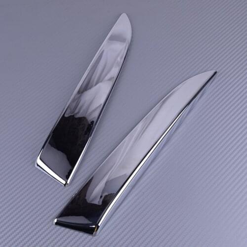 DWCX 2Pcs Rear Window Windshield Side Spoiler Lid Cover Trim Garnish Molding Fit for Ford Kuga Escape 2013-2016 2017 2018 2019