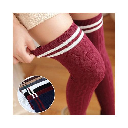 Gwiyeopda Women's White Stockings