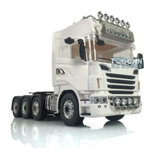 1/14 LESU 8*8 Metal Chassis Hercul DIY Sca Cabin Tractor Truck R730 Model THZH0885-SMT2