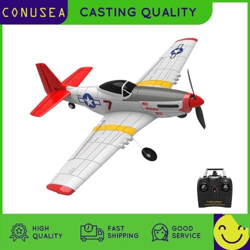 761-5 P51 RC Airplane Plane Model 400mm Wingspan 2.4G 6 Axis Gyroscope Fixed Wing RTF Glider EPP Foam Aircraft 14mins Fixed Wing