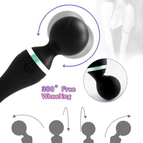 Man Nuo Powerful Vibrator for Women Magic AV Wand Massager Stick AV Vibrators Sexy Clit Body Massager Erotic Sex Toys for Woman