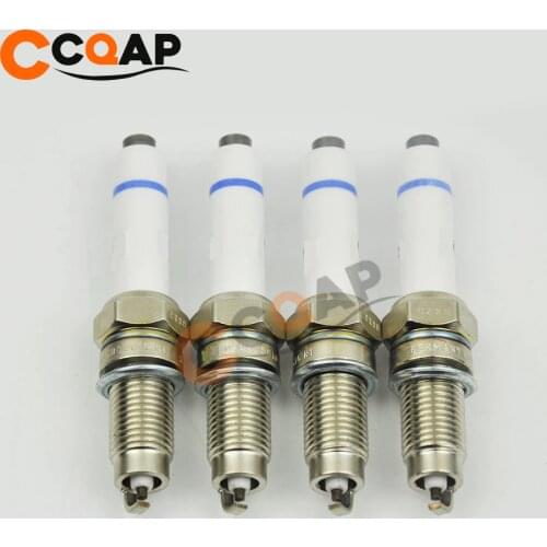 4-6PCS New Spark Plug 04C905616 For Golf Bora Jette Sagitar Fox Skoda Citigo Octavia Rarid Yeti 04C905606
