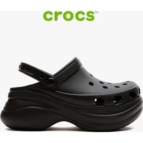 Original Crocs Crocs Classic In Uae Women Black Slippers 206302 - 001