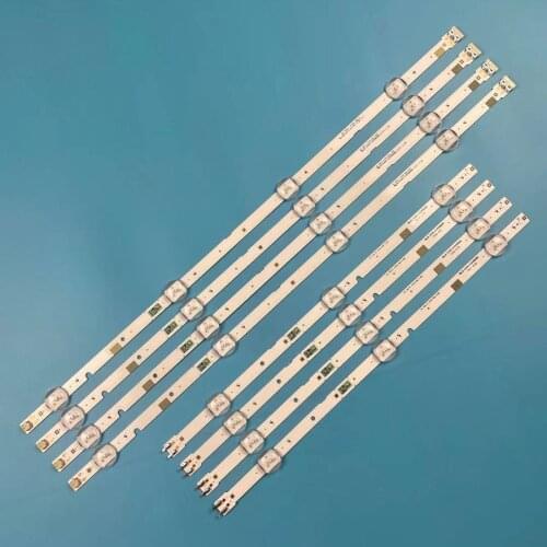 LED backlight strip(8)for Samsung UE43J5200 UN43J5200 2015 SVS43 FCOM FHD V5DN-430SMA 430SMB-R1 BN96-37294A 37295A 38879A 38879A