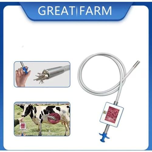 Cow Stomach Camera Iron Extractor Video Watch Cattle Stomach Disease Ruminant Cameras Iron Extraction Equipment FARM 2021 New