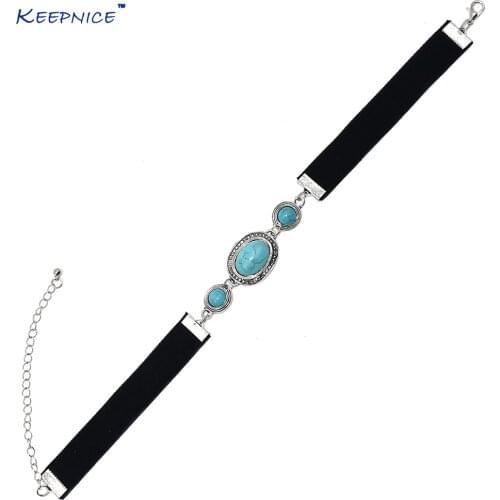 New Black velvet vintage short Collarbone chain Gothic goth collar necklace retro choker necklace