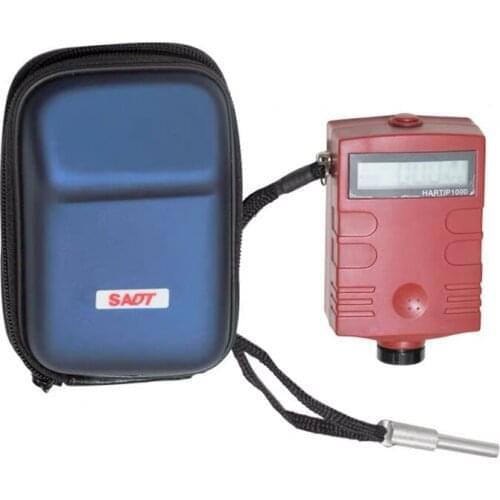HARTIP 1000 Leeb Metal Hardness Tester Durometer with HL HRC Hardness Scale Built-in D Impact Device