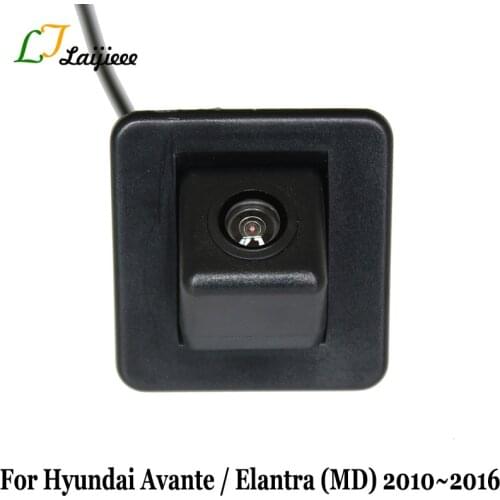 Auto Reverse CAM For Hyundai Avante Elantra MD 2010~2016 Car HD Night Vision Reserved Hole Install Rear View Back Up Camera