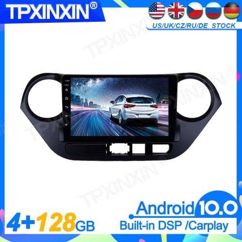 Android10.0 Car GPS Map Navigation For Hyundai I10 2018-2019 DSP Head Unit Multimedia Player Auto Radio Tape Recorder Headunit