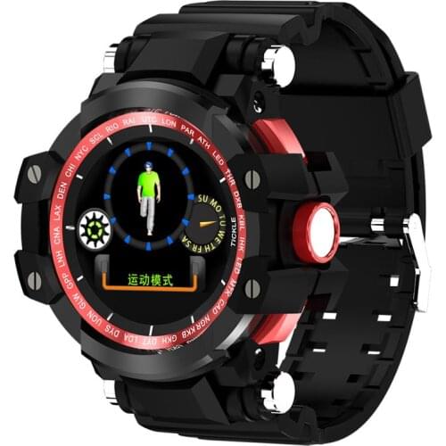 RGTOPONE Watch Anti-fall Shockproof Long Standby Standby IP68 Waterproof Heart Rate Pedometer Outdoor Sport Smart Bracelet Watch