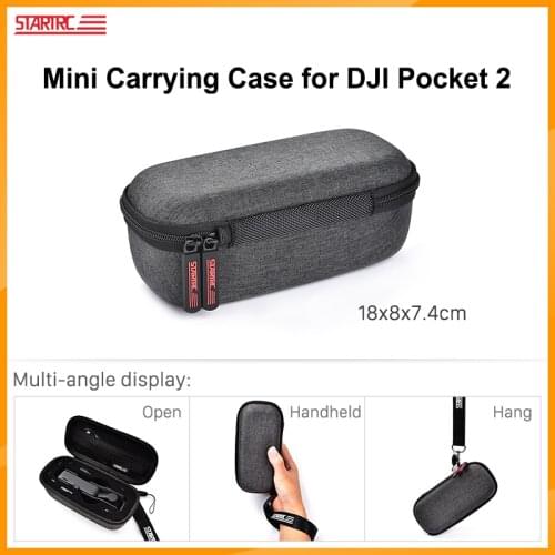 Mini Carrying Case for Dji OSMO Pocket 2 Case Travel Portable Storage Bag Shockproof Protective Box for DJI Pocket 2 Accessories