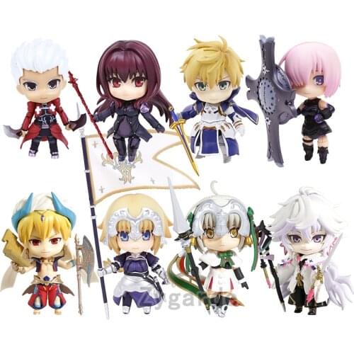 Fate Stay Night Archer 486 Jeanne D Arc 650 Scathach 743 Tohsaka Rin 409 Gilgamesh 990 410 Action Figure Toy