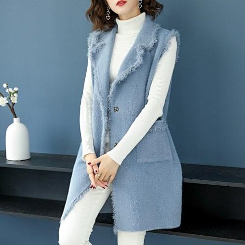 JANELUXURY Women's Long Vests