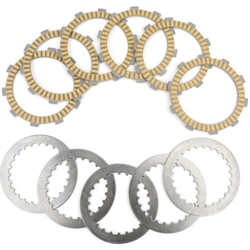 Areyourshop Clutch Kit Steel & Friction Plates fit for Honda TRX300 TRX350 TRX400FW TRX450S 22321-KF0-770 22321-HN0-670