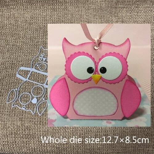 New Design Craft Metal Cutting Dies cut die cute owl Scrapbooking Album DIY Paper Card Craft Embossing Die Cuts